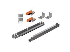 blum tandem plus blumotion drawer slides complete pair, with runners 563h, locking devices, rear mounting brackets and screws (