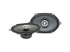 powerbass oe-682-6x8 coaxial speakers 2-ohm - pair