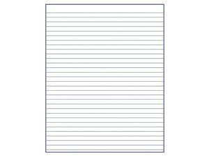 american paper converters american sulphite ruled student paper without margin, 8-1/2 x 11 in, 16 lb, white, pack of 500