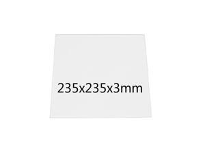 Clear Borosilicate Glass Plate 235 X 235mm x 3mm for Creality Ender 3/3S/4 3D Printer Clear Borosilicate Glass Plate 235 X 235mm x 3mm for Creality Ender 3/3S/4 3D Printer
