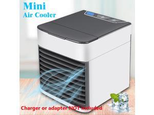 Portable Mini Air Cooler Air Conditioner Conditioning LED Light Humidifier Purifies Air Cooling Fan for Home Office Portable Mini Air Cooler Air Conditioner Conditioning LED Light Humidifier Purifies Air Cooling Fan for Home Office