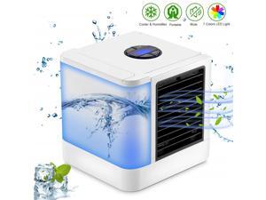 Portable Mini Air Conditioner Fan Personal Space Air Cooler The Quick Easy Way to Cool Air Conditioning Air Cooling Fan for Home Portable Mini Air Conditioner Fan Personal Space Air Cooler The Quick Easy Way to Cool Air Conditioning Air Cooling Fan for Home