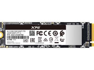 XPG SX8100 Series: 2TB PCIe Gen3x4 M.2 2280, 3D TLC Internal Solid State Drive