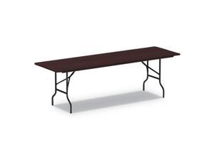 Alera ALEFT729630MY Rectangular Wood Folding Table