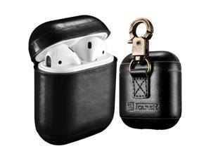 AirPods Leather Case with Strap Werleo Genuine Leather Portable Protective Shockproof Cover for Apple AirPods 1 Case & Airpods 2 case Keychain Support Wireless Charging AirPods Leather Case with Strap Werleo Genuine Leather Portable Protective Shockproof Cover for Apple AirPods 1 Case & Airpods 2 case Keychain Support Wireless Charging