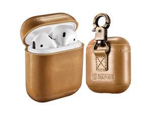 AirPods Leather Case with Strap Werleo Genuine Leather Portable Protective Shockproof Cover for Apple AirPods 1 Case & Airpods 2 case Keychain Support Wireless Charging AirPods Leather Case with Strap Werleo Genuine Leather Portable Protective Shockproof Cover for Apple AirPods 1 Case & Airpods 2 case Keychain Support Wireless Charging