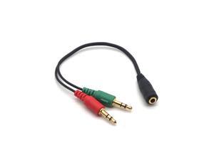 0.3M 1ft 3.5mm Gold Plated Plug Jack Male to Male AUX Stereo Audio Cord Cable ZH