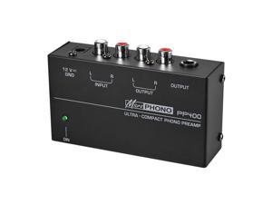 Hot! Ultra Compact Phono Preamp Preamplifier With Rca 1/4Inch Trs Interfaces Preamplificador Phono Preamp (1pcs)