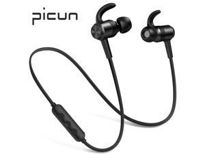 Picun H10 Bluetooth Headphones 10 Hrs Battery, HiFi Stereo Wireless Sports Earphones with Noise Reduction Mic, IPX6 Waterproof Nano-Coating Magnetic Earbuds Secure Fit for Running Gym Workout (Black) Picun H10 Bluetooth Headphones 10 Hrs Battery, HiFi Stereo Wireless Sports Earphones with Noise Reduction Mic, IPX6 Waterproof Nano-Coating Magnetic Earbuds Secure Fit for Running Gym Workout (Black)