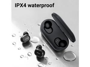Xiaomi QCY T2C TWS Earphone Blutooth 5.0 Headphone 3D stereo Dual Mic Noise Cancelling Headset with charging box-Black