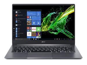 Acer Swift 3, 14" Full HD IPS, 10th Gen Intel Core i5-1035G1, 8GB LPDDR4, 256GB PCIe NVMe SSD, Intel Wireless Wi-Fi 6 AX201 802.11ax, Back-lit Keyboard, Windows 10, SF314-57-59EY, Gray