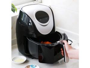 Air Fryer 3.8 QT 7-in-1 Touch Screen Hot Large Electric Air Fryer Oven Oilless Cooker with Recipes Cookbook(Grey/Black) Air Fryer 3.8 QT 7-in-1 Touch Screen Hot Large Electric Air Fryer Oven Oilless Cooker with Recipes Cookbook(Grey/Black)