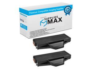 SuppliesMAX Compatible Replacement for Panasonic KX-MB1500/KX-MB1507/KX-MB1520/KX-MB1530 Black Toner Cartridge (2/PK-2500 Page Yield) (KX-FAT407 2PK)