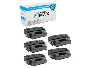 SuppliesMAX Compatible Replacement for Canon i-SENSYS LBP-3310/LBP-3370 Toner Cartridge (5/PK-3000 Page Yield) (1975B002 5PK)