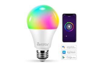 Avatar Controls Smart LED Light Bulb, Alexa Light Bulbs WiFi Dimmable Work with Google Home/Amazon Alexa RGBW Color Changing Lights, No Hub Required  7W E26 E27 A19
