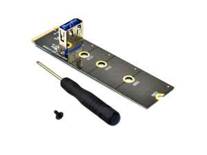 M.2 to USB 3.0 PCI-E Riser Card M2 Slot Extender Adapter for BTC/Eth Mining NVME Graphics Card Extension Adapter Cable