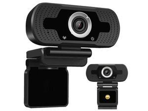 1080P HD Webcam Desktop Laptop Computer PC Camera Built in Microphone Clip-On Video Conferencing Video Calling Web Cam US