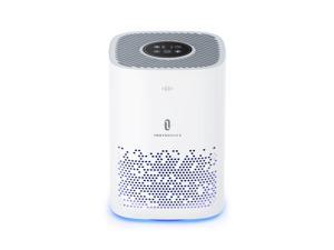 TaoTronics Air Purifier for Home, Quiet 24db for 224 sq.ft, Remove 99.9% Smoke, Allergies, Pet Dander, Odor, Perfect for Office, Bedrooms, Nurseries, Night Light (Available for California) - White