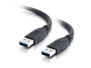 C2G 3.3ft USB A to USB B Cable USB A to B Cable USB 2.0 Black MM Type A  Male USB Type B Male USB 3.28ft Black - Office Depot