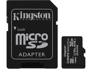 Kingston Canvas Select Plus microSD Card SDCS2/32 GB Class 10 (SD Adapter Included)