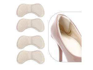2 Pairs Heel Grips Pads Liner Cushions For Loose Shoes Self-Adhesive Foot Care
