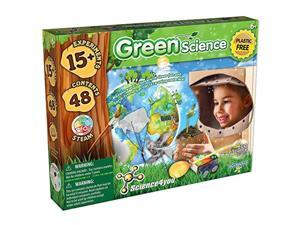 playmonster science4you - green science - 15+ experiments for children to learn about nature - fun, education activity for kids ages 6+