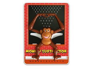 popular playthings monkey subtraction calculator, math learning toy for children ages 4 and older