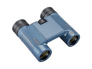 bushnell h2o 8x25 waterproof binoculars 8x25mm dark blue roof wp/fp, twist up eyecups, box 6l 138005r