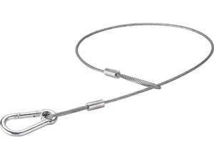 kupo 2.6ft long safety wire - 3.5mm diameter (kg060912)