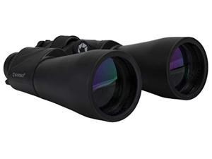barska escape porro 10-30x60 zoom binoculars (green lens) (ab11050) , black