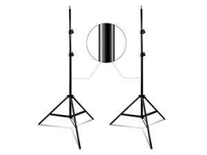 limo studio 2 pack photo video studio 86.5inch light stand aluminum 3legs tight locking system light stand for photography studio, agg2900