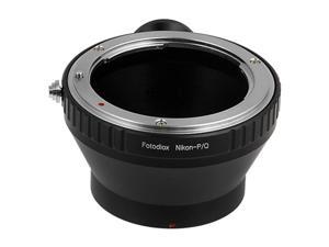 fotodiox lens mount adapter, nikon, nikkor lens to pentax q-series camera, fits pentax q mirrorless cameras