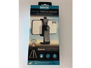 bower wa-tm100 360 rotating smartphone tripod mount