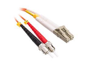acl 16.4 feet (5 meter) lc to st, fiber optic cable, multimode, duplex, 50/125, 1 pack