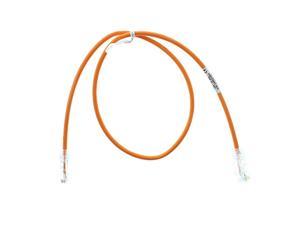 panduit utp28sp2bo/n cat6 performance utp patch cord, 2-feet, bright orange