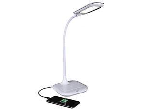 prevention by ottlite led desk lamp with wireless charging - 3 color modes and touch controls - backed by the good housekeeping seal