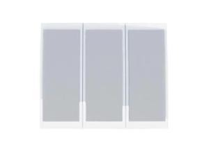 heath zenith cecominod069937 contemporary white cover with canvas look panels wired/wireless door chime