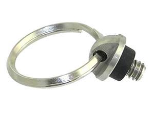 metal split ring 1/4' camera mount for qr quick-release neck strap, r-strap