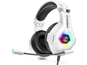 Auriculares Gamer para PC, PS4, PS5, Xbox con Sonido Envolvente 7.1, Audífonos Gamer con Micrófono de Cancelación de Ruido y Luz RGB, Over-Ear para Xbox Series X/S, Switch