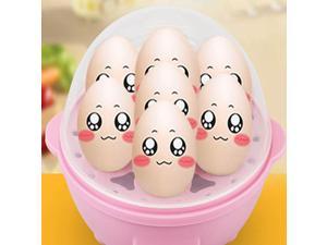 Kitchen Household Appliances Convenient Operation Egg Steamer Cooker w/ Single-Layer Transparent Cover