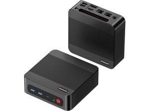 Mini PC BOSGAME P3 Pro Ryzen 9 7940HS, 16GB DDR5 1TB PCle SSD, Doble LAN 1000M, Wi-Fi 6E/BT5.2, Triple pantalla 4K, Windows 11 Pro