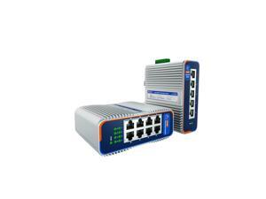 Switch industrial Ethernet Gigabit PUSR de 8 puertos 10/100/1000Mbps -40°C~85°C protección contra rayos 6KV diseño a prueba de polvo IP40 USR-ISG1008