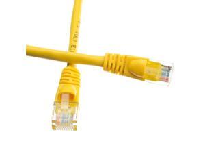 6 clickhere2shop OF-10X8-08100-5 Snagless//Molded Boot Offex Cat6 Yellow Ethernet Patch Cable 6 OF-10X8-08100-5