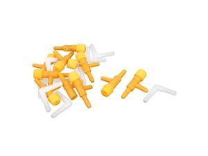 20Pcs Aquarium L Shape Air Valve Oxygen Pump Tubing + Valve Control 20Pcs Aquarium L Shape Air Valve Oxygen Pump Tubing + Valve Control