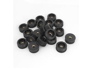 Global Bargains Furniture 7mmx32mm Screw Type Round Threaded Tubing Insert Caps Covers 20 Pcs Global Bargains Furniture 7mmx32mm Screw Type Round Threaded Tubing Insert Caps Covers 20 Pcs