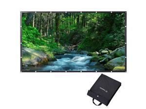 Instahibit® 120" 16:9 Portable Front Projection Screen Foldable PVC 4K HD Home Instahibit® 120" 16:9 Portable Front Projection Screen Foldable PVC 4K HD Home