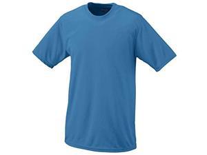 Augusta Sportswear Mens Wicking Tee Shirt, Columbia Blue, Large