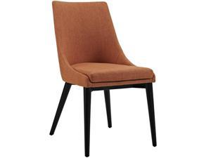 Ergode Viscount Fabric Dining Chair - Orange