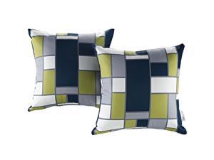 Ergode Two Piece Outdoor Patio Pillow Set - Rectangle