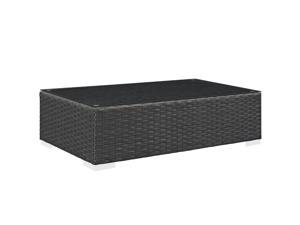 Ergode Sojourn Outdoor Patio Coffee Table - Chocolate